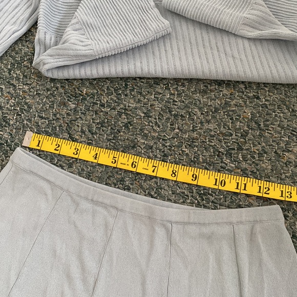 Vintage knitted top and skirts set - Picture 5 of 7